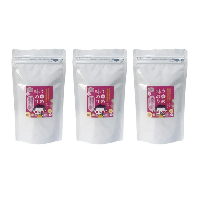 うめ味のり ３個セット（8切48枚×3）