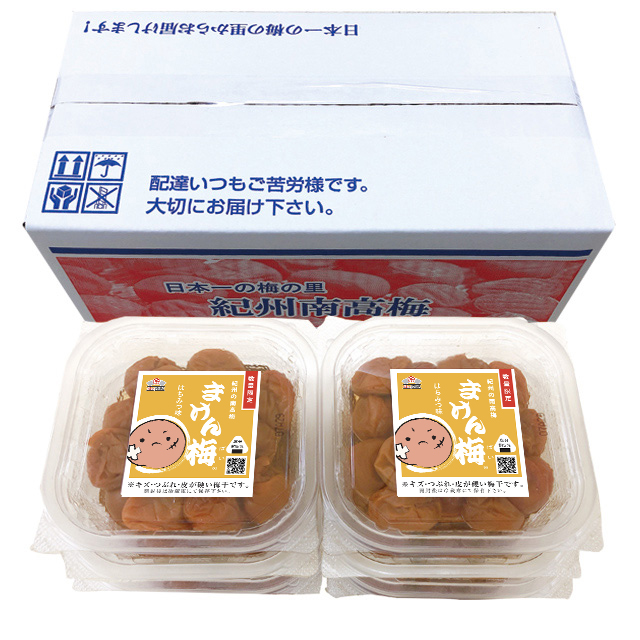 まけん梅(旧:つぶれ梅) はちみつ漬 1.8kg